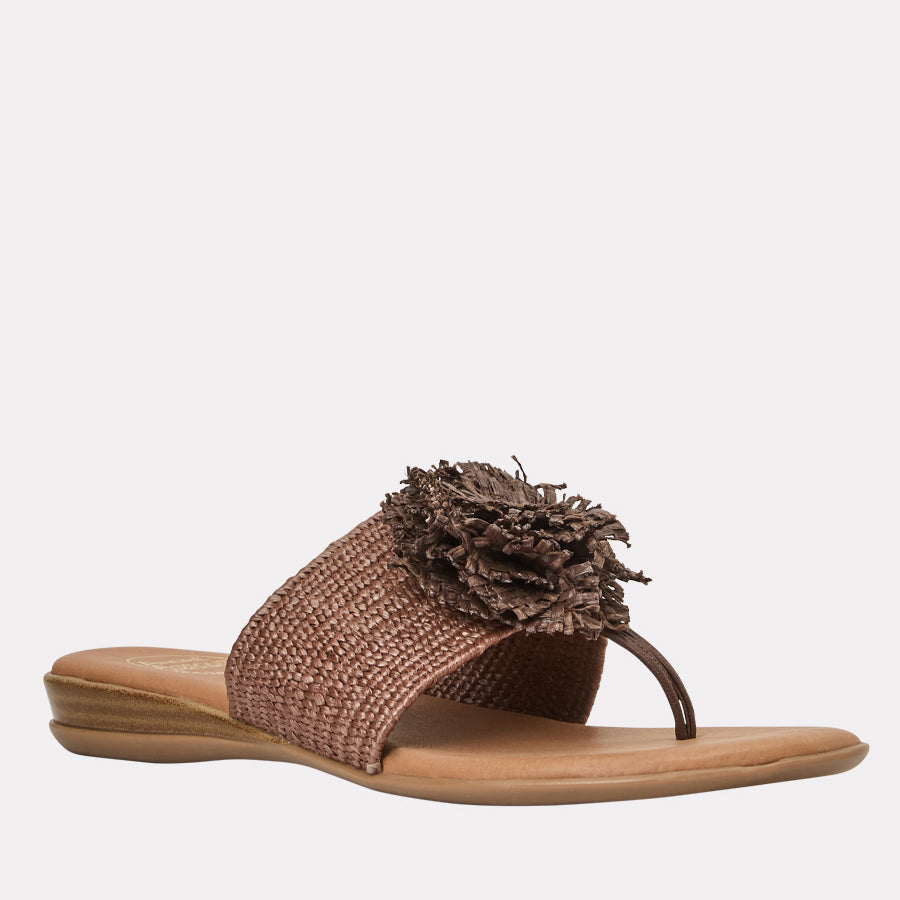 Nara Neutral Stretch Raffia Featherweights™ Sandal