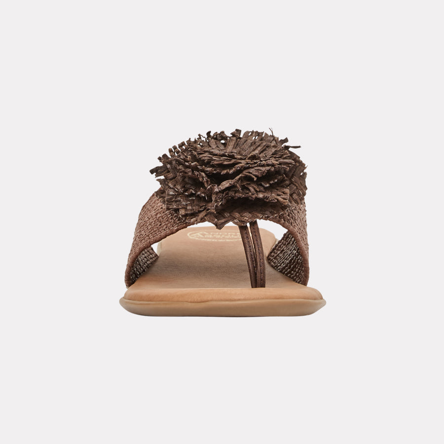 Nara Neutral Stretch Raffia Featherweights™ Sandal