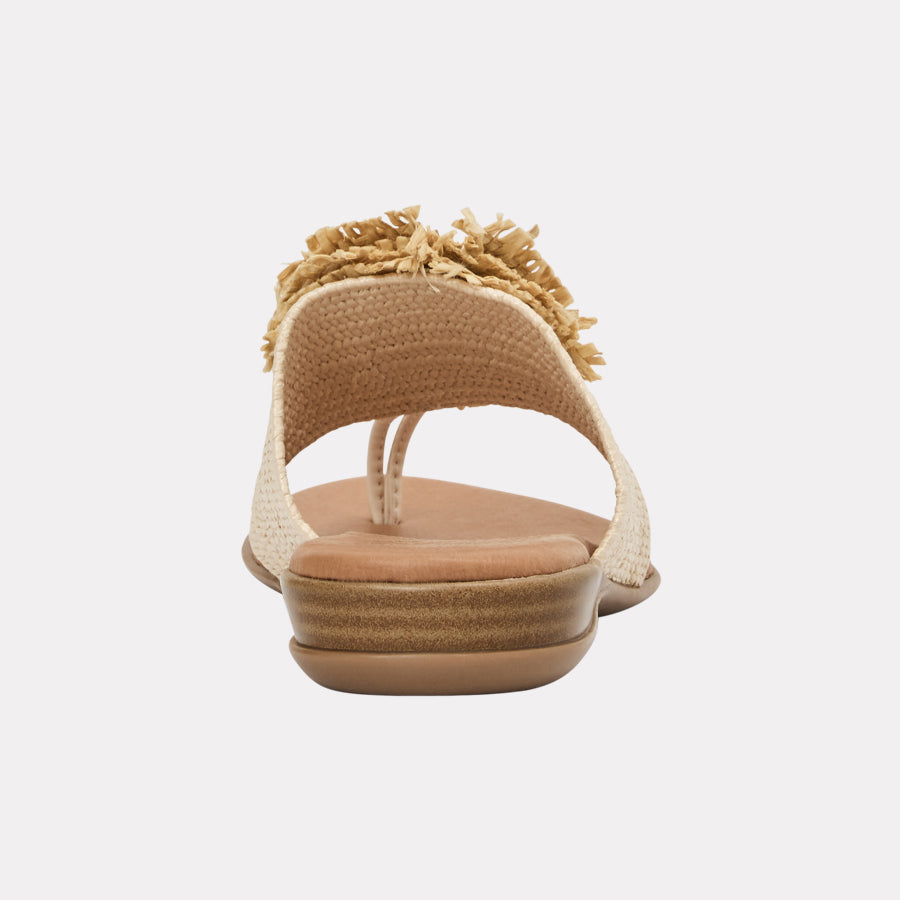 Nara Neutral Stretch Raffia Featherweights™ Sandal