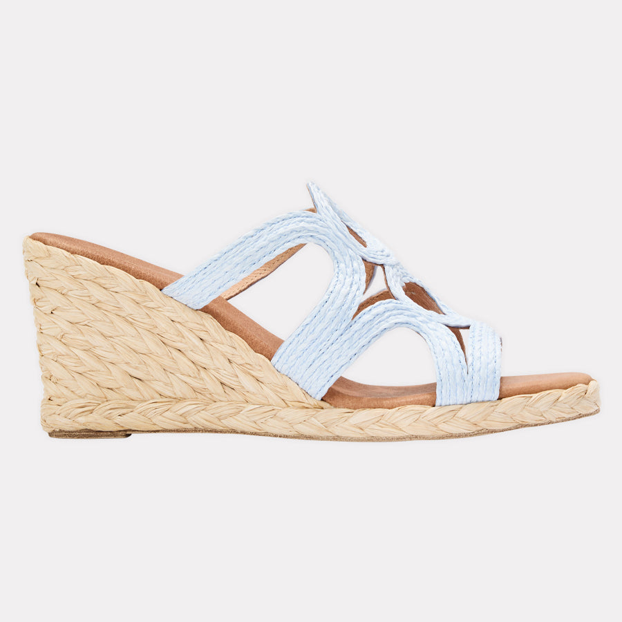 Neena Raffia Espadrille Wedge