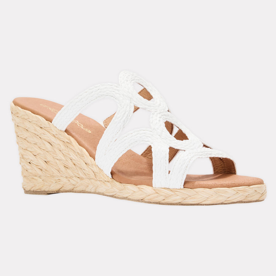 Neena Raffia Espadrille Wedge