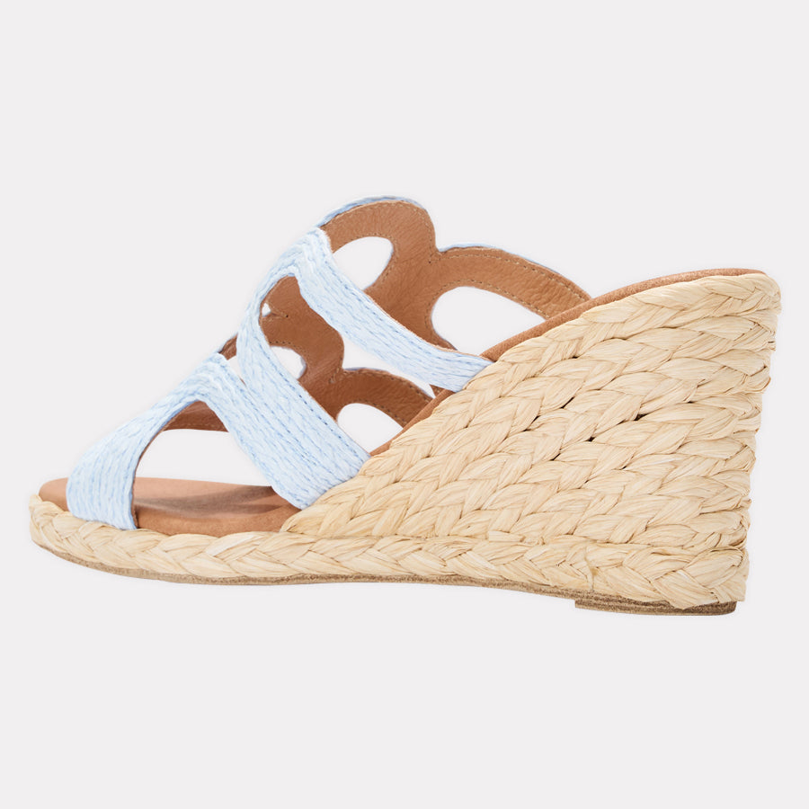 Neena Raffia Espadrille Wedge