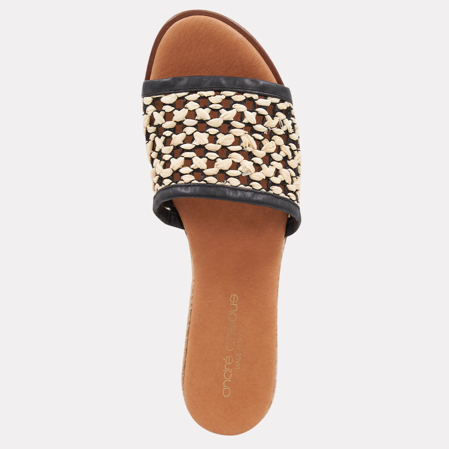 Nessie Raffia Espadrille Wedge