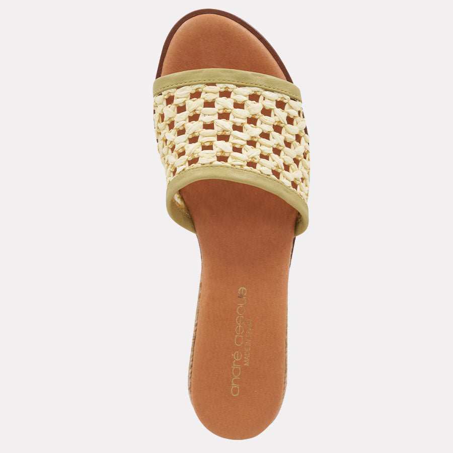 Nessie Raffia Espadrille Wedge