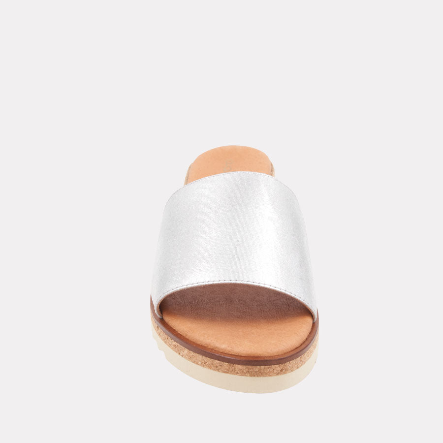 Nessie Metallic Espadrille Wedge