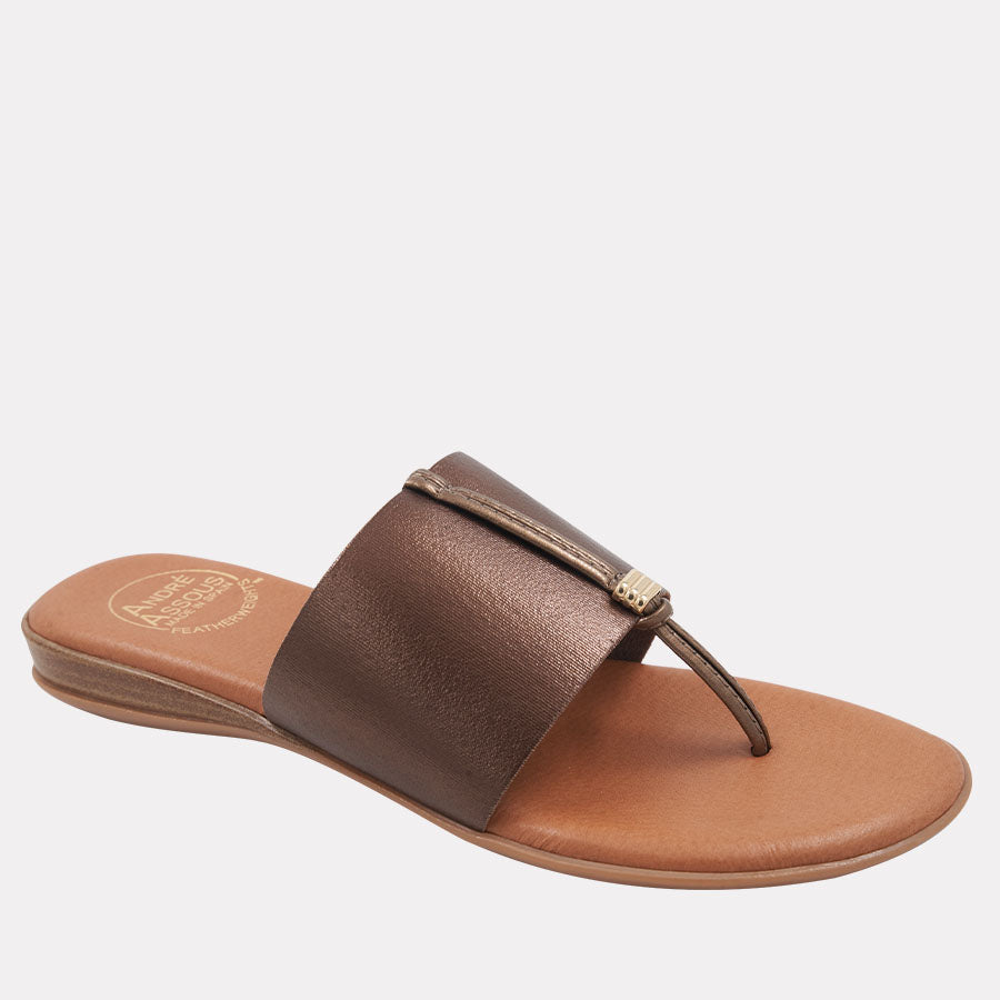Nice Metallic Featherweights™ Sandal