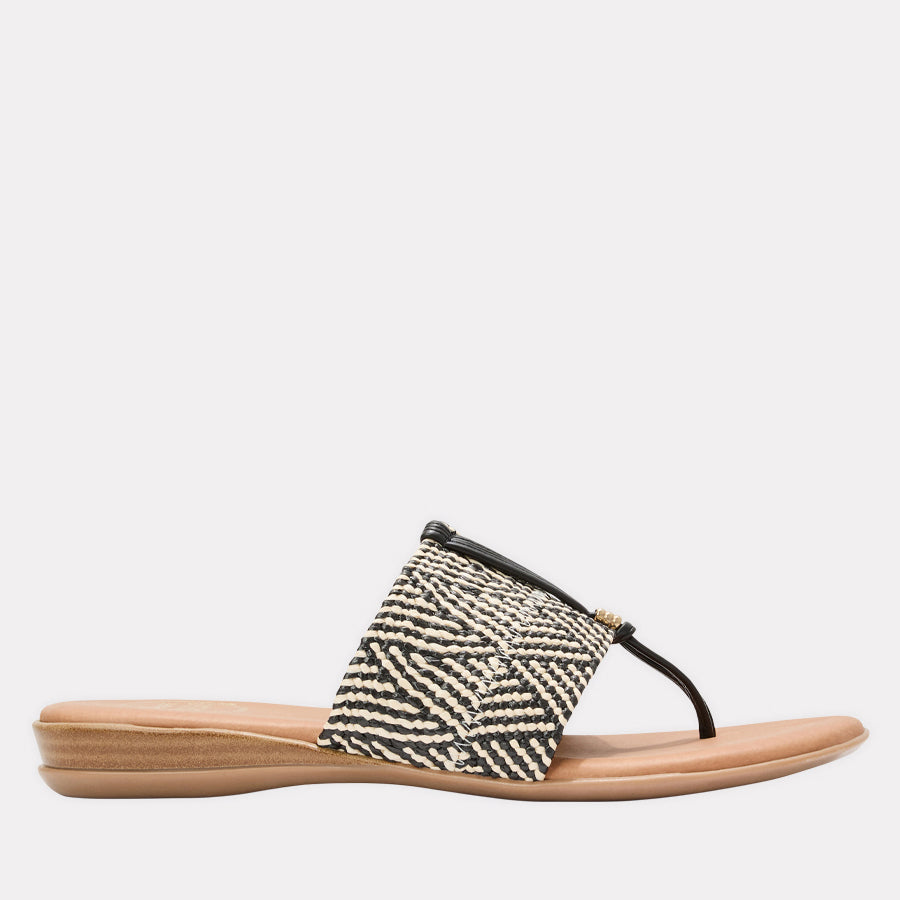 Nice Multi Stretch Raffia Featherweights™ Sandal
