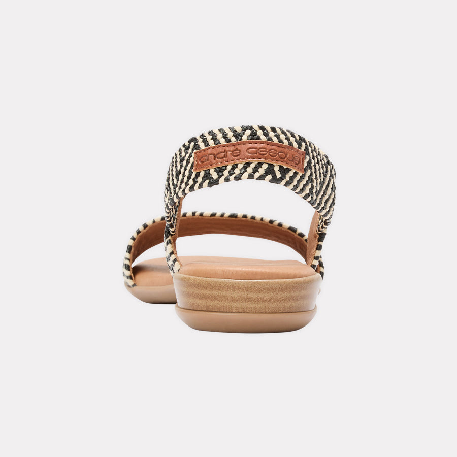Nigella Multi Stretch Raffia Featherweights™ Sandal