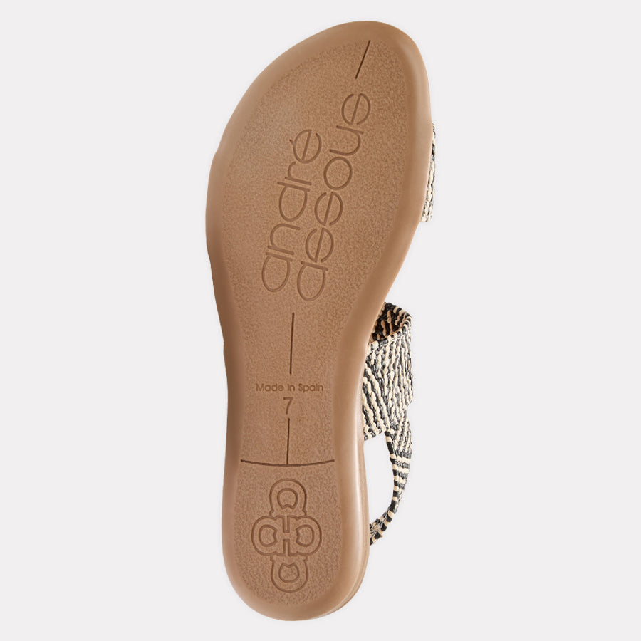 Nigella Multi Stretch Raffia Featherweights™ Sandal