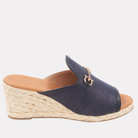 Nomi Raffia Espadrille Wedge