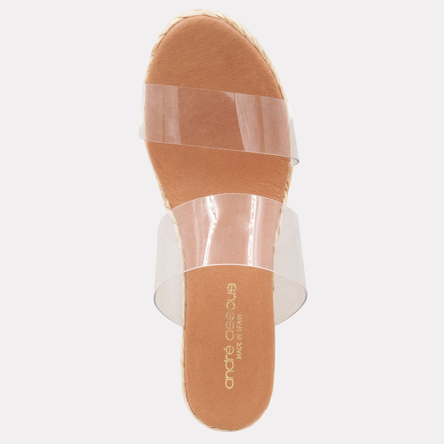 Nori  Vinyl Espadrille Wedge