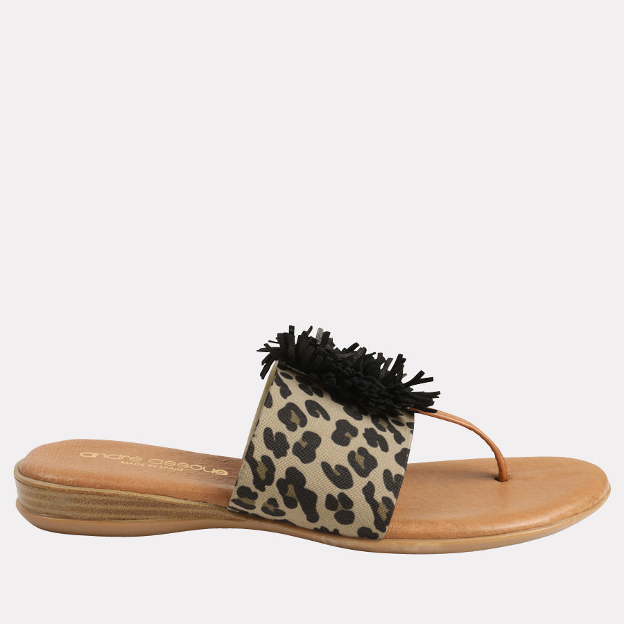 Animal Print Women's Slides