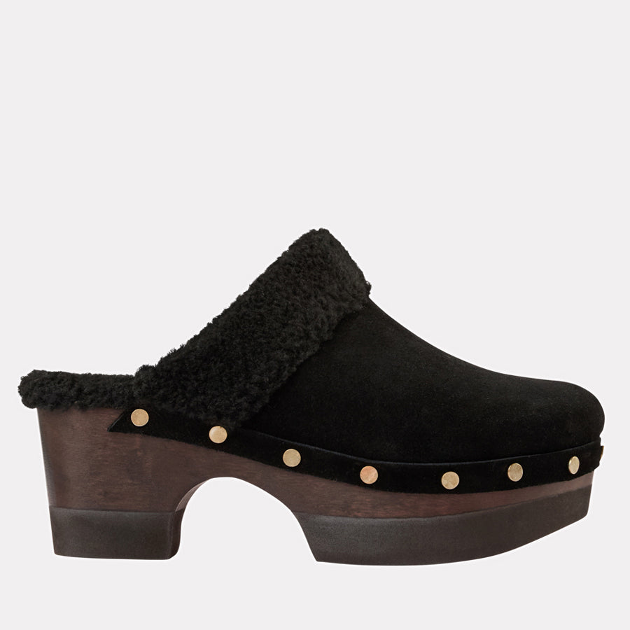 Olivia Suede Clog