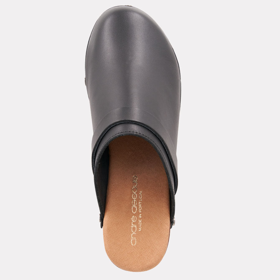 Olivia Leather Clog