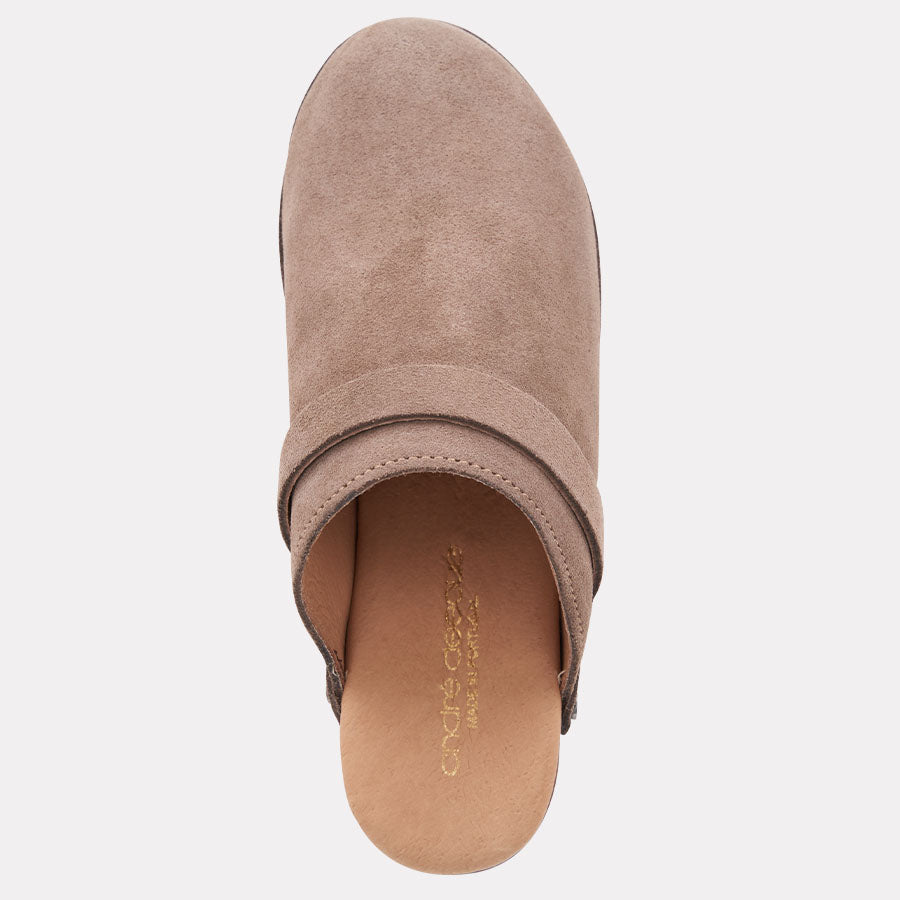 Olivia Featherweights Suede Clog