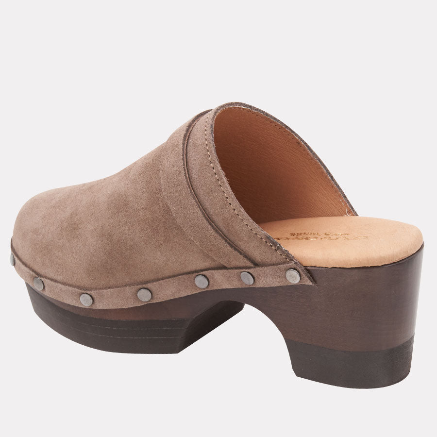 Olivia Featherweights Suede Clog