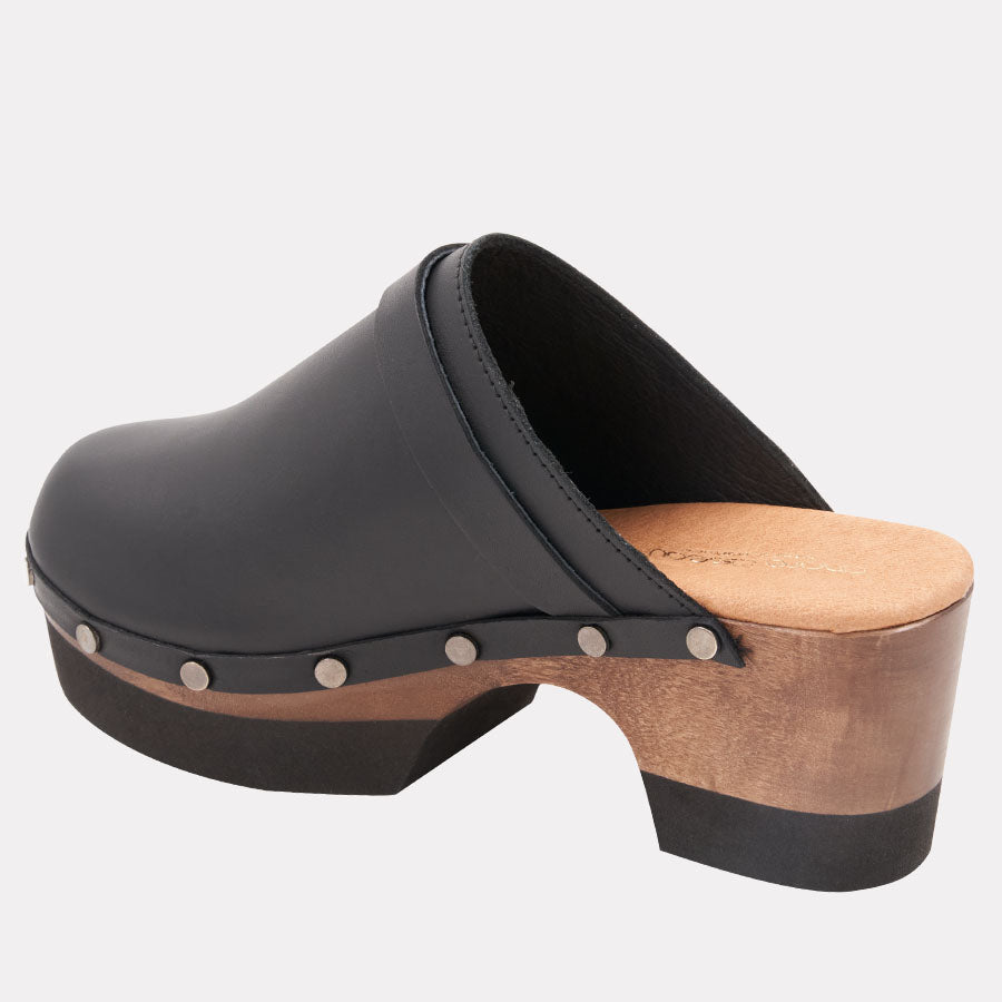 Olivia Leather Clog