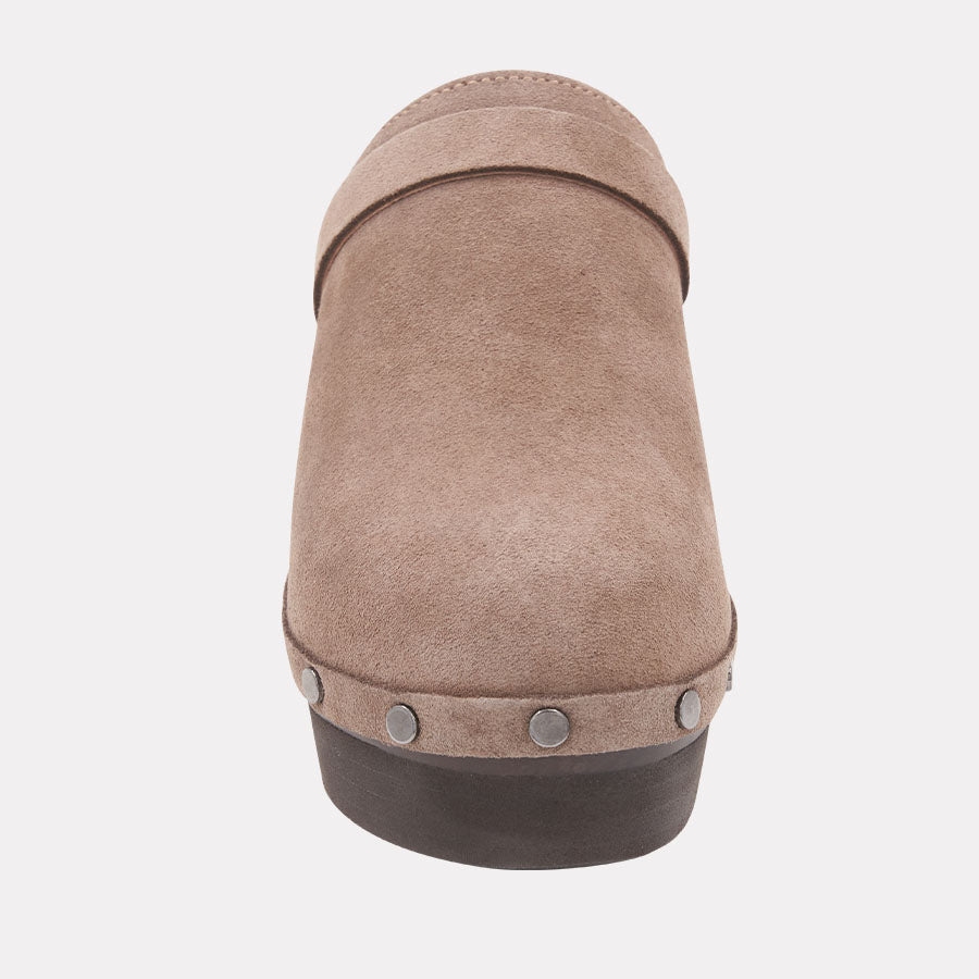 Olivia Featherweights Suede Clog