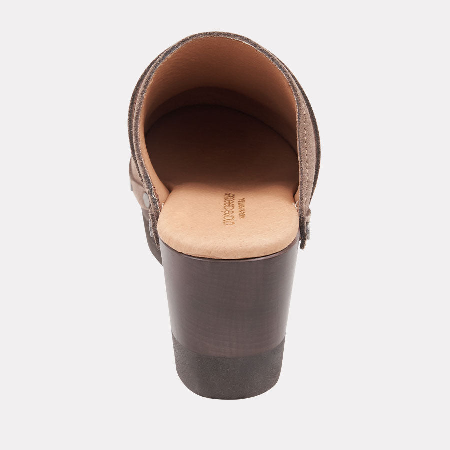 Olivia Featherweights Suede Clog