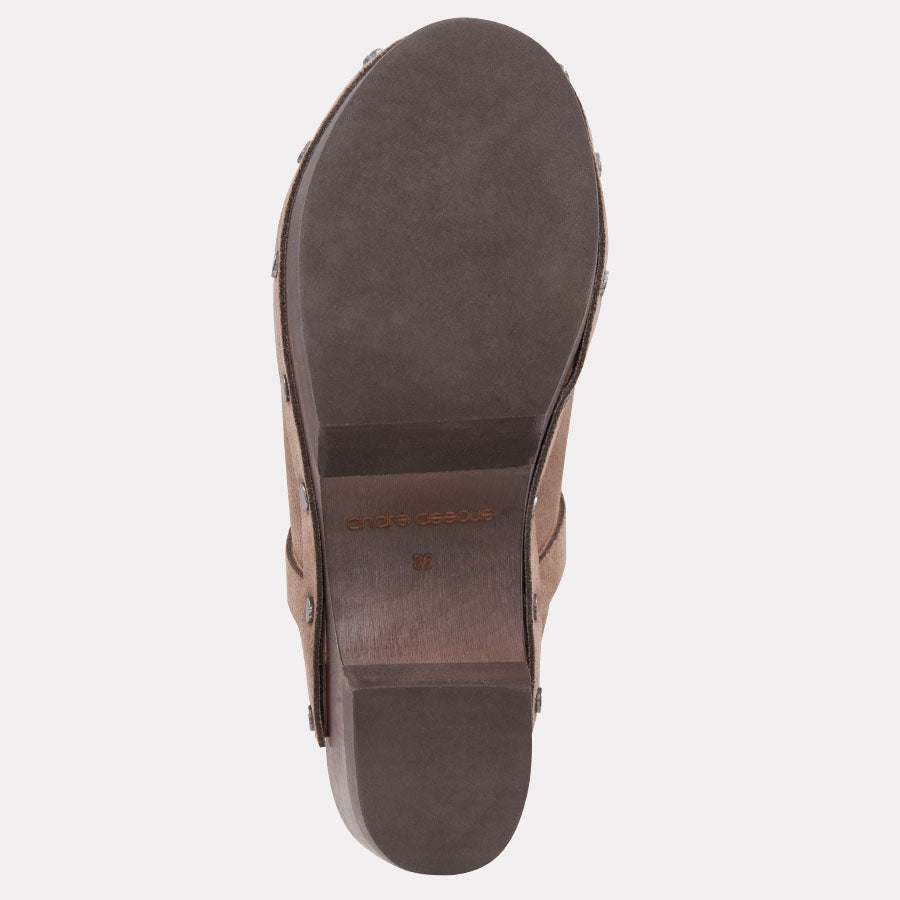 Olivia Featherweights Suede Clog