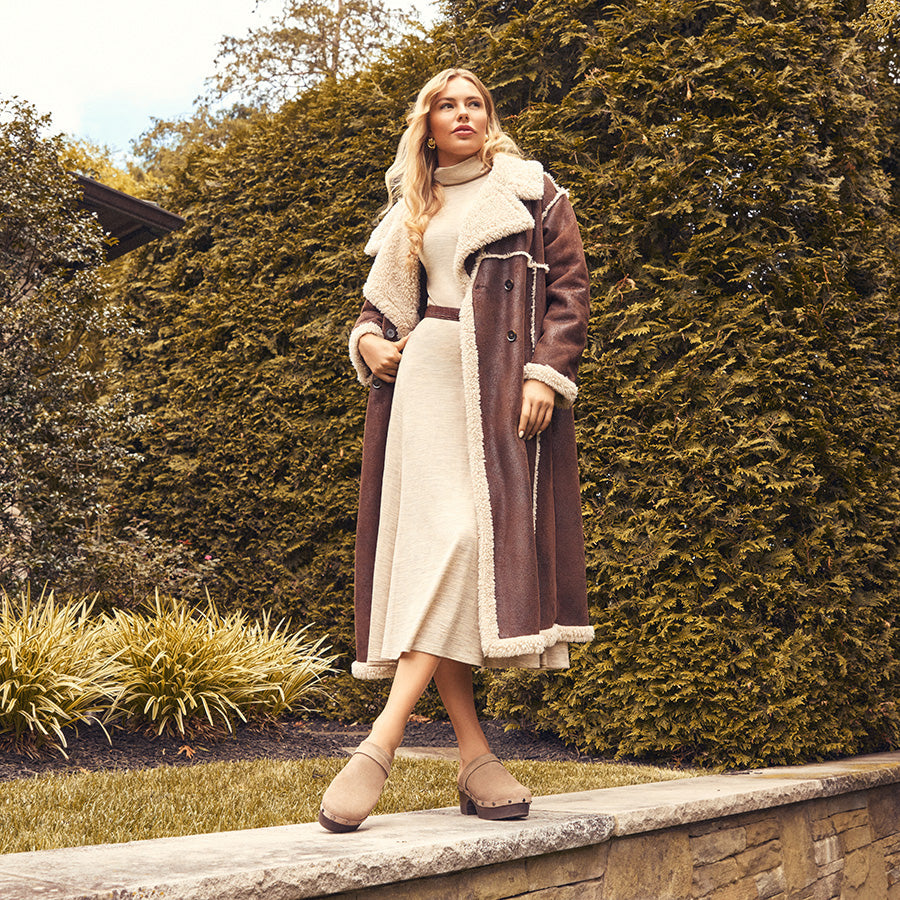 Olivia Featherweights™ Suede Clog