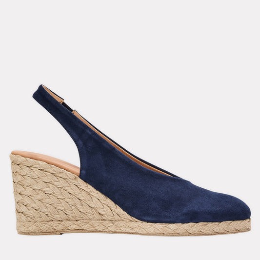 Pamala Suede Espadrille Wedge