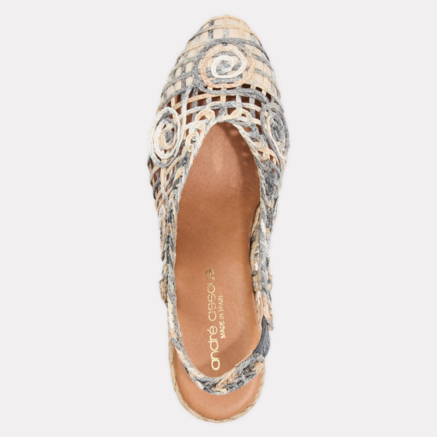 Pamala Raffia Espadrille Wedge