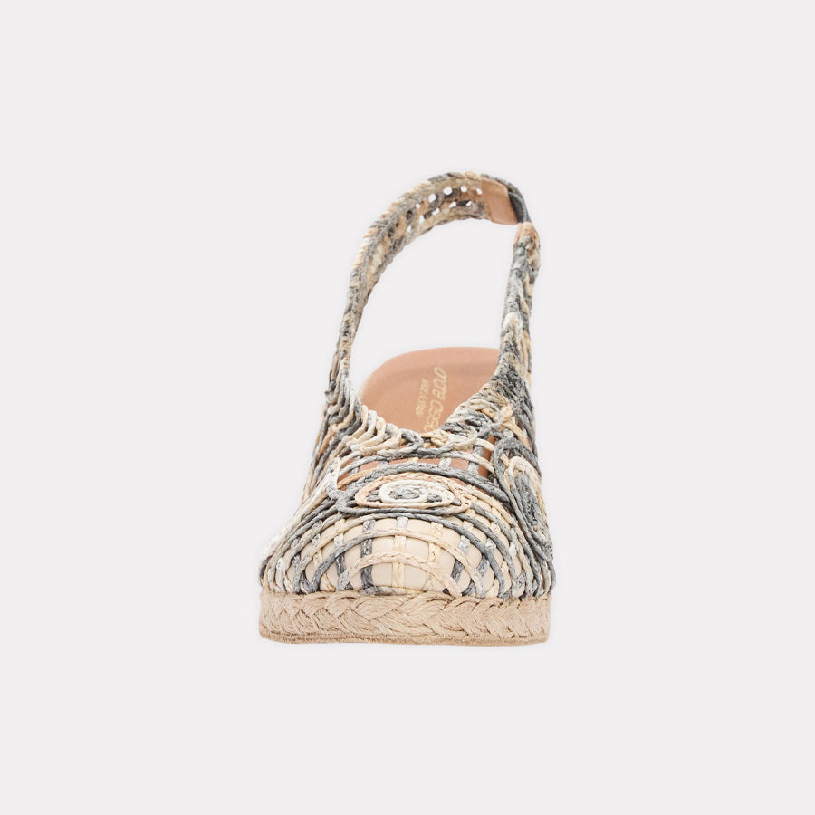 Pamala Raffia Espadrille Wedge