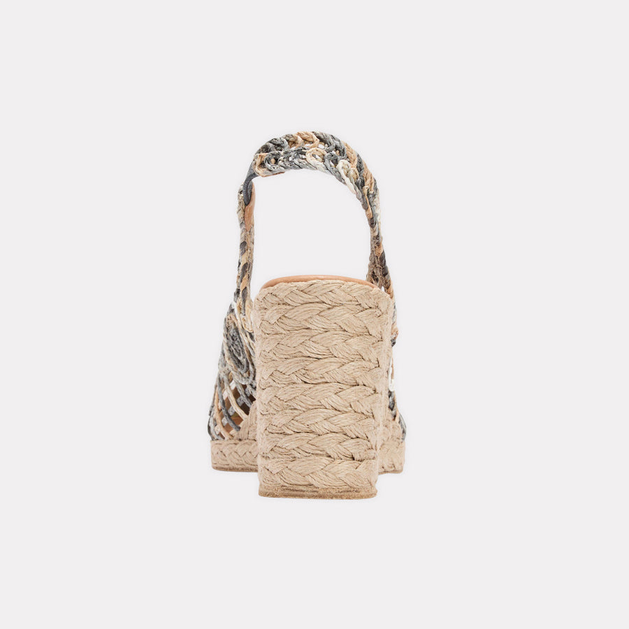 Pamala Raffia Espadrille Wedge