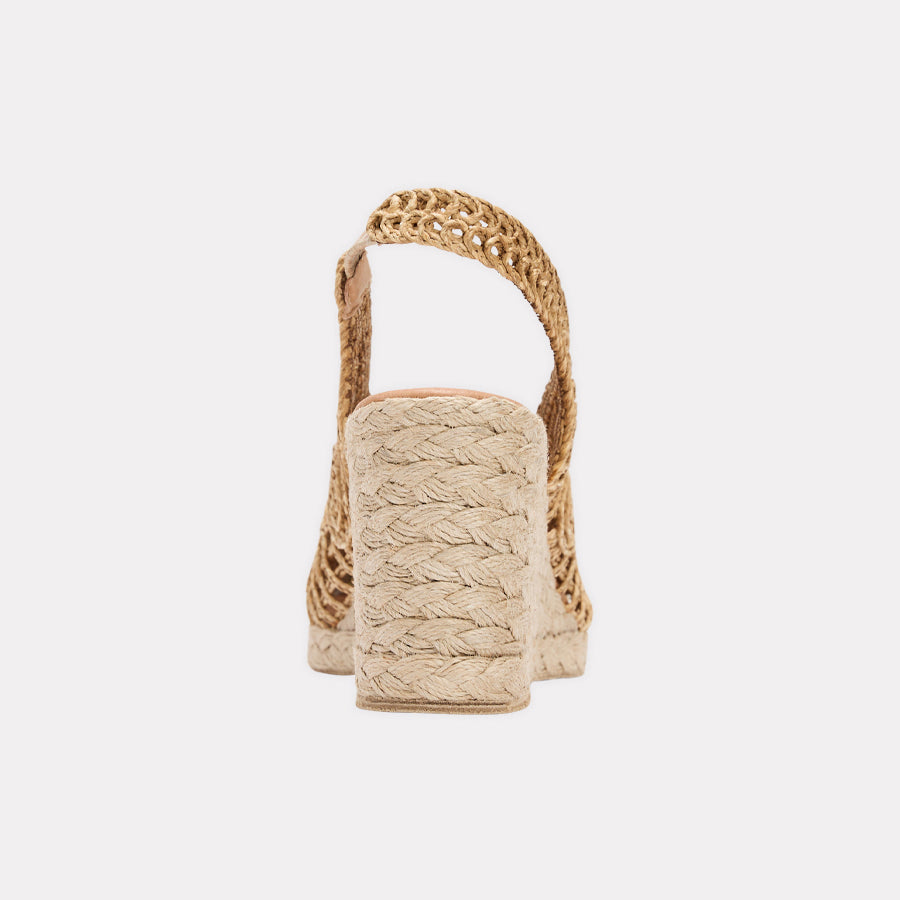 Pamala Raffia Espadrille Wedge