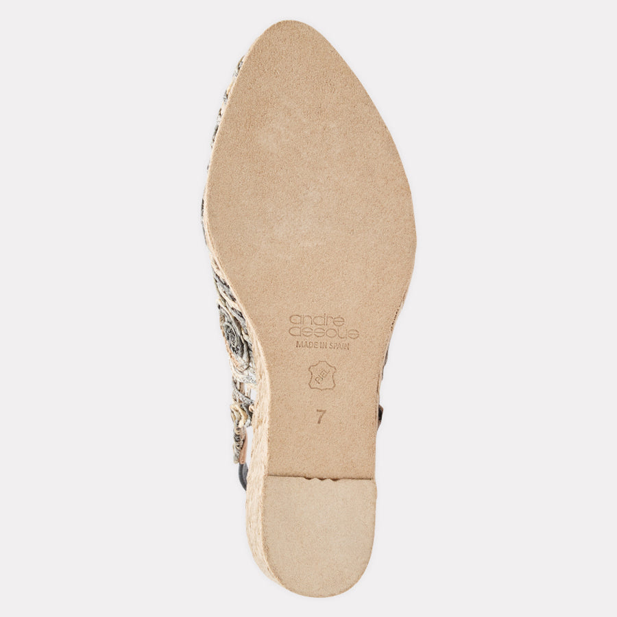 Pamala Raffia Espadrille Wedge