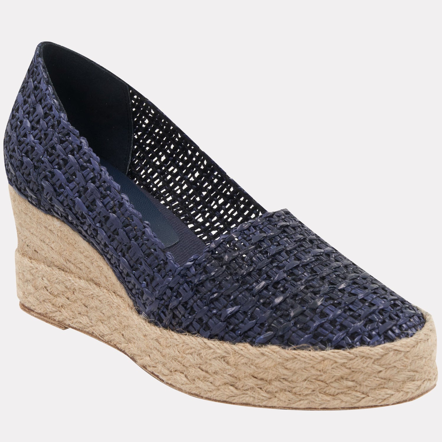 Patti Woven Raffia Espadrille Wedge