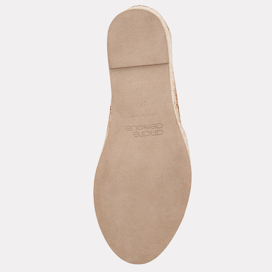 Patti Woven Raffia Espadrille Wedge