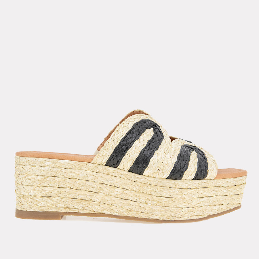 Serene Raffia Espadrille Wedge