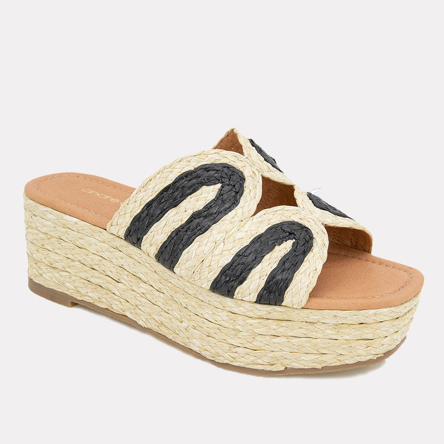 Serene Raffia Espadrille Wedge