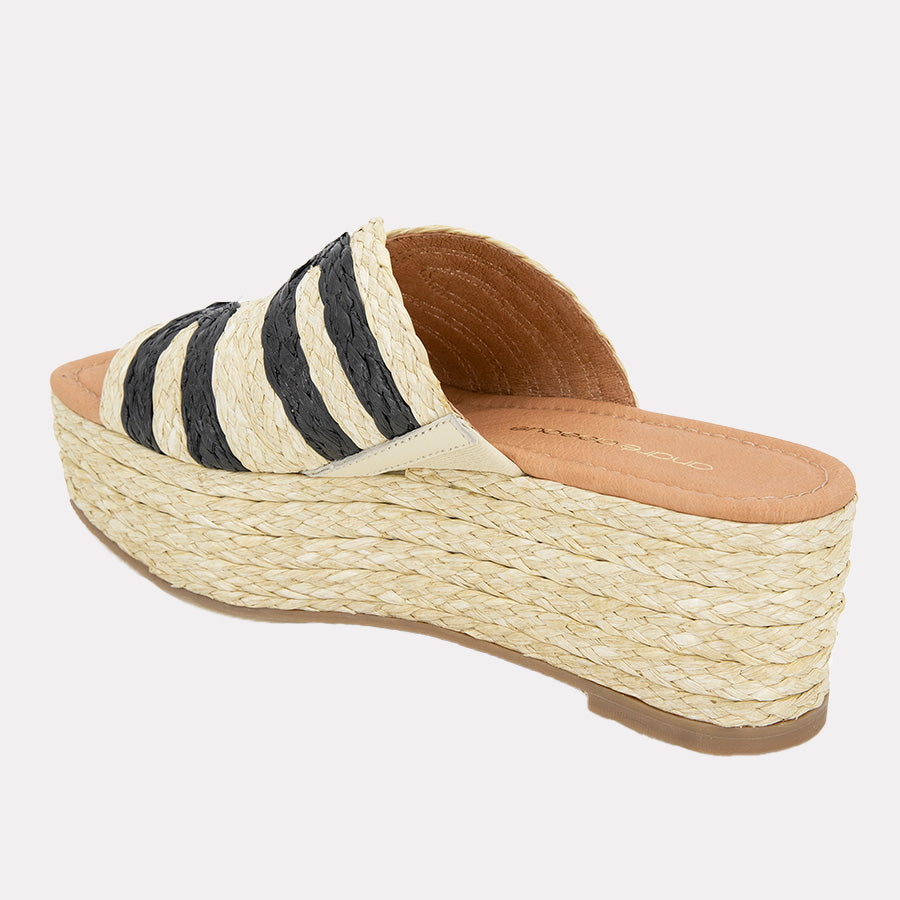 Serene Raffia Espadrille Wedge