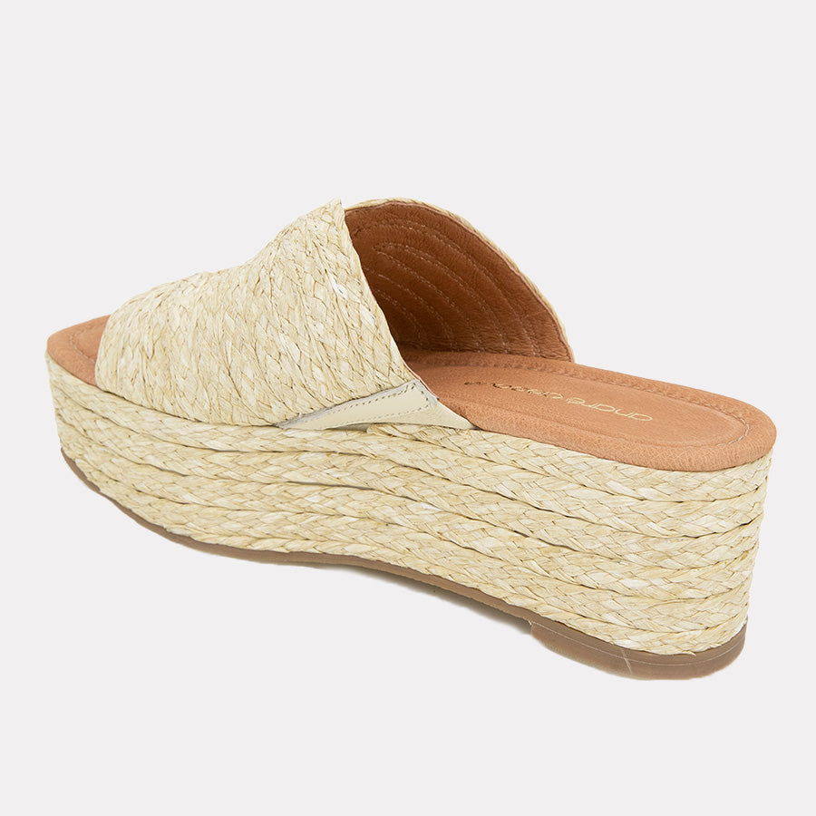 Serene Raffia Espadrille Wedge