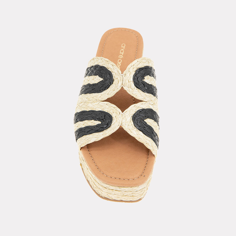 Serene Raffia Espadrille Wedge