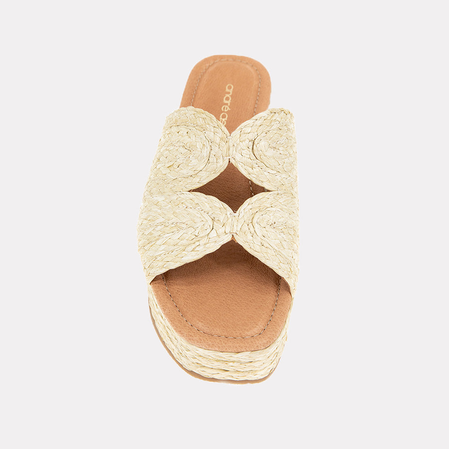 Serene Raffia Espadrille Wedge