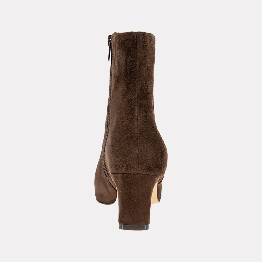 Winter Chocolate Suede Boot