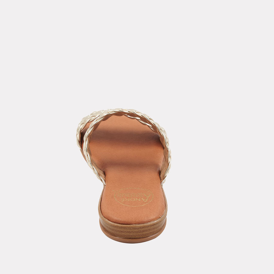 Designer Flip-Flop Beach Sandal | Made In Spain | Linen